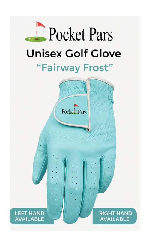 Pocket Pars Unisex Golf Glove - "Fairway Frost"
